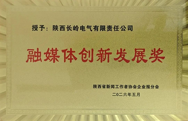 长岭电气荣获陕西省新闻工作者协会企业报分...